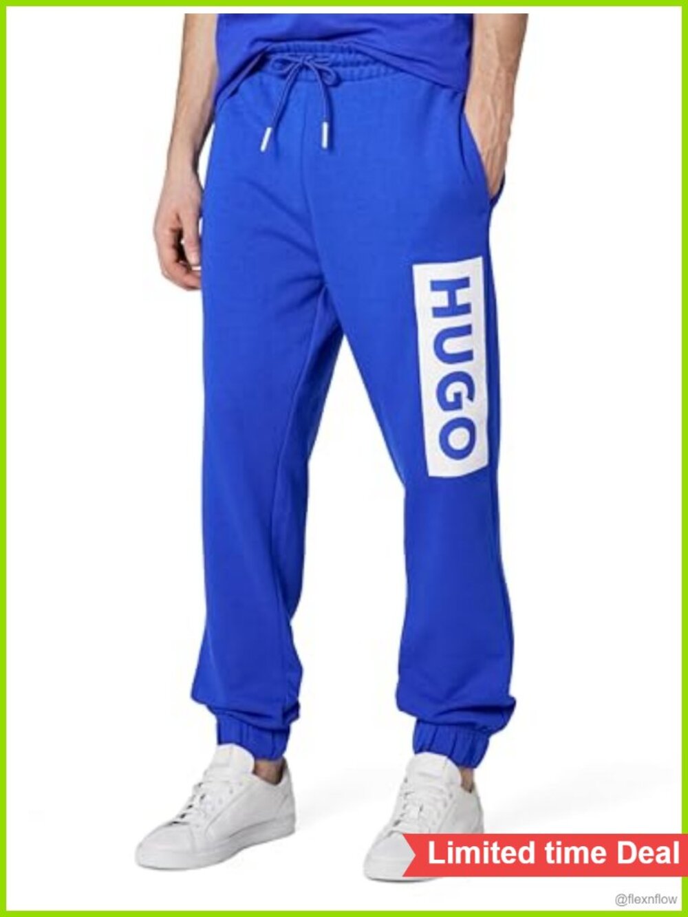 Men's Cuffed Jogger Sweatpants Relaxed Fit Drawstring Casual Running